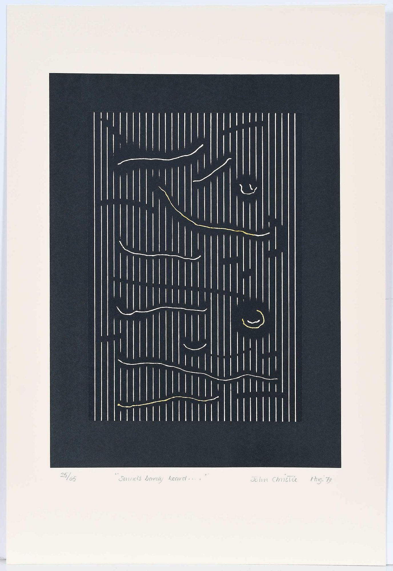 Artwork by John Christie, 11 works of art, Made of screen print