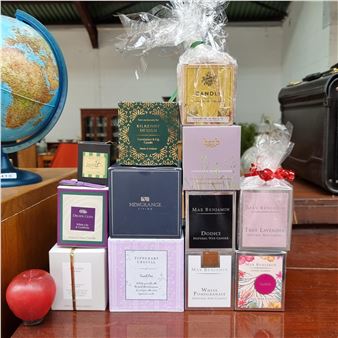 A collection of twelve brand new scented candles, including examples by Tipperary - Max Benjamin