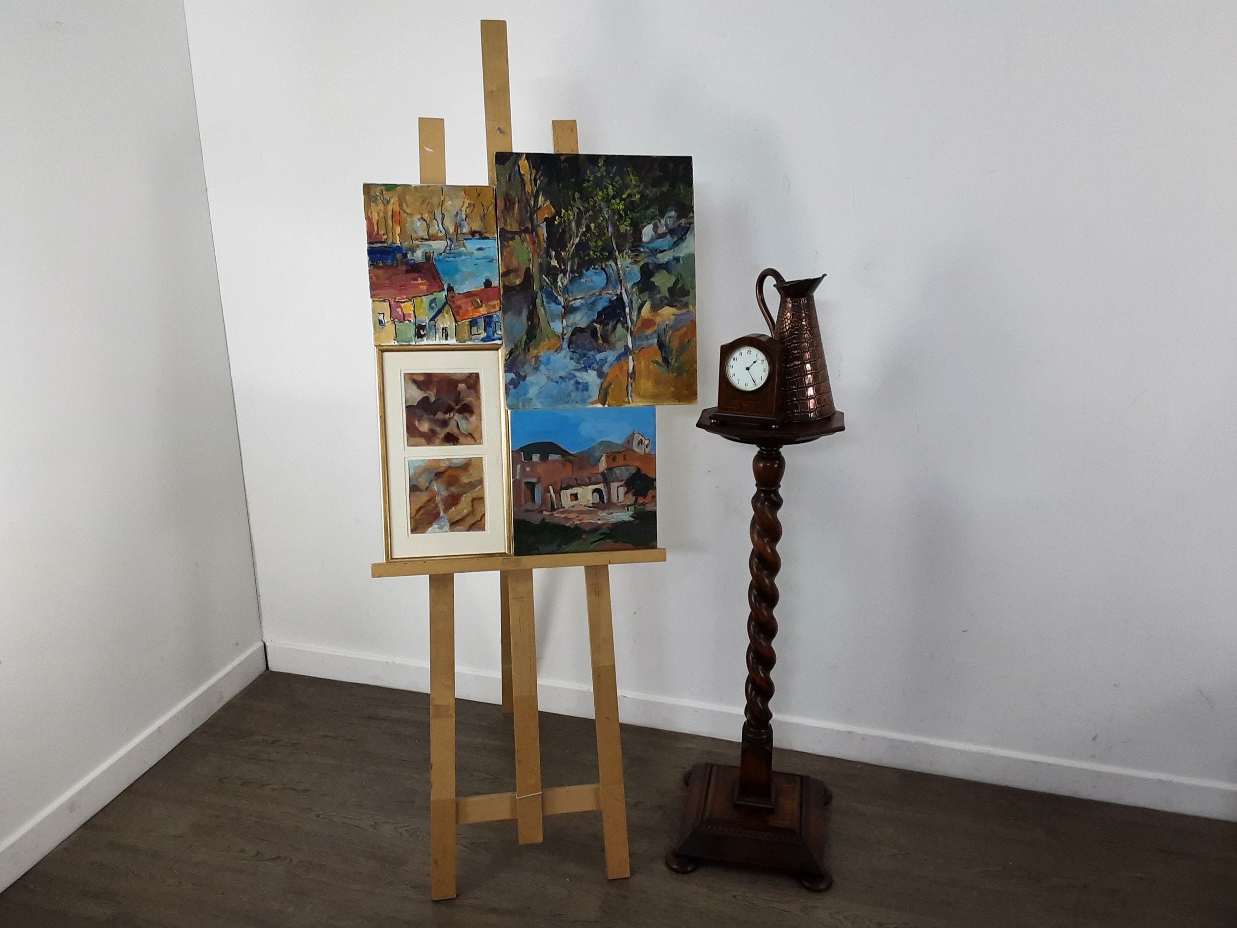 Artwork by Maeve Kinloch, COLLECTION OF PICTURES BY MAEVE KINLOCH, Made of oils