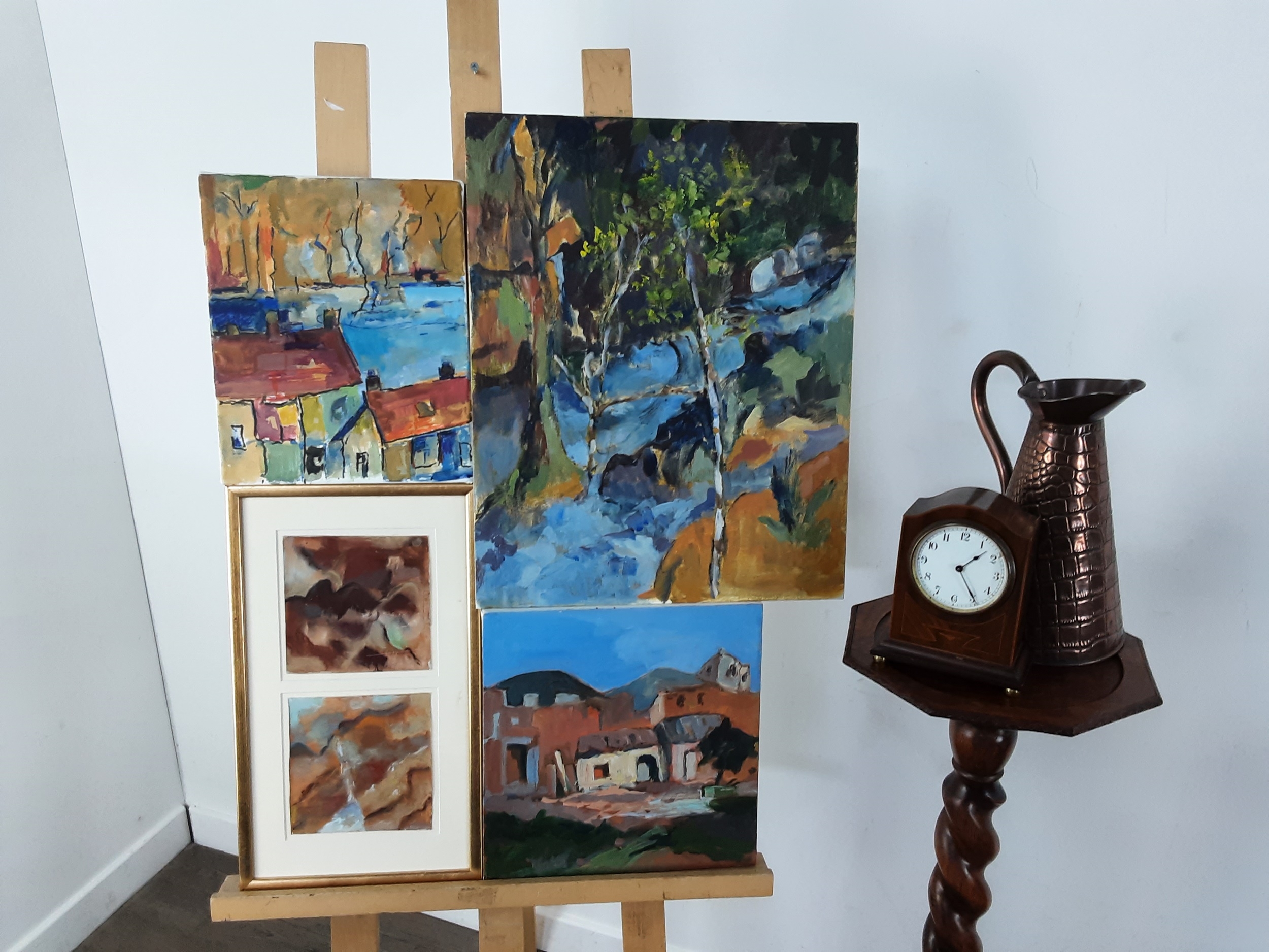 Artwork by Maeve Kinloch, COLLECTION OF PICTURES BY MAEVE KINLOCH, Made of oils