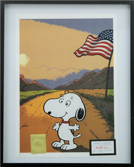 Death NYC | Banksy USA Snoopy | MutualArt