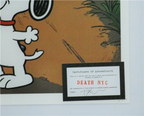 Death NYC | Banksy USA Snoopy | MutualArt