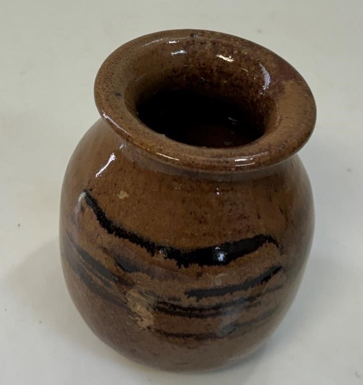 Randy Thompson | RANDY THOMPSON SIGNED POTTERY VASE - NB POTTER | MutualArt