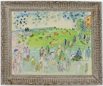 Raoul Dufy | Ascot 1935 (1935) | MutualArt
