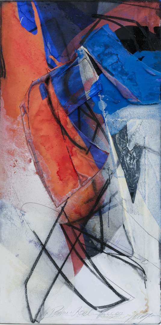 Artwork by Robert Zielasco, Untitled, Made of mixed media on canvas