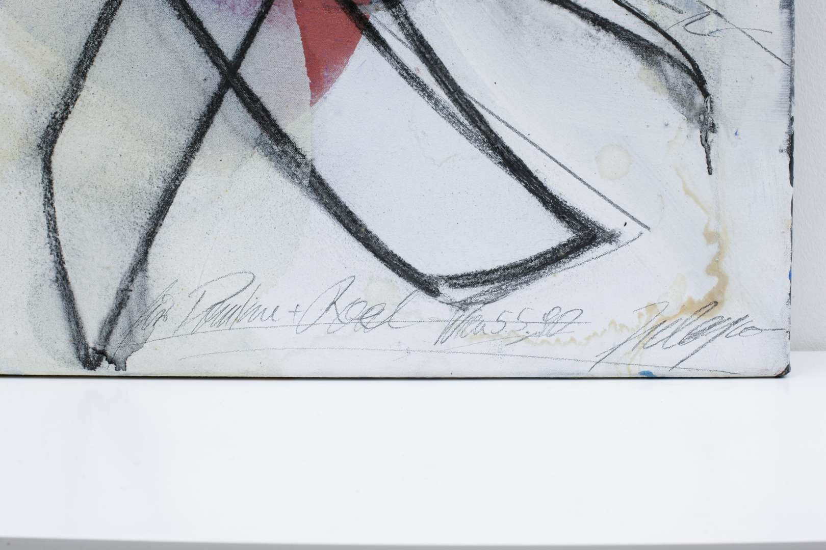 Artwork by Robert Zielasco, Untitled, Made of mixed media on canvas