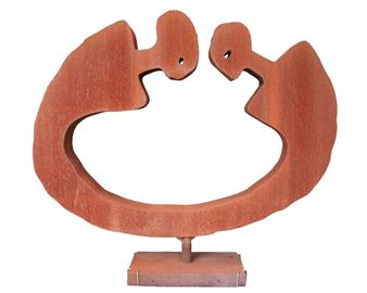 Two figures - Albrecht Genin