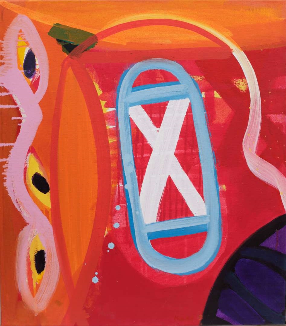 Artwork by Rob Kars, Untitled, Made of acrylic on canvas