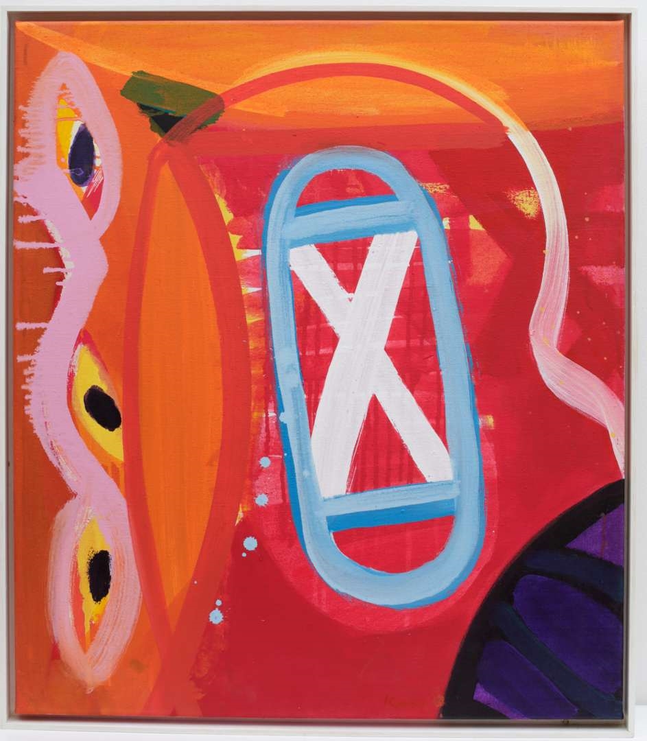 Artwork by Rob Kars, Untitled, Made of acrylic on canvas