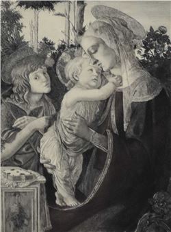 Madonna and Child with St John the Baptist - Felix Stanislas Jasinski