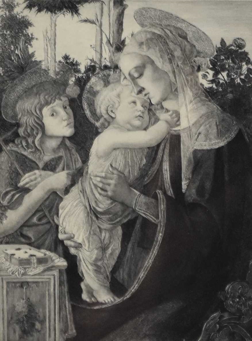 Sandro Botticelli | Madonna and Child with St John the Baptist (1862 ...
