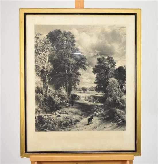 After John Constable, Two Mezzotints by John Constable, David Lucas, 1802