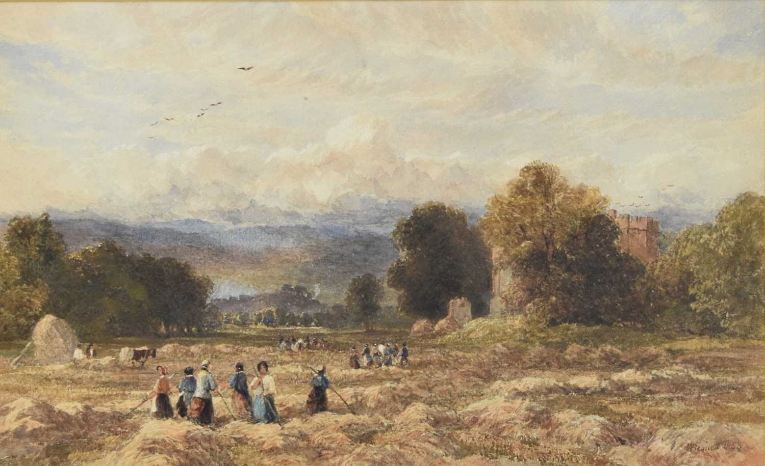William Bennett | Workers in a Hayfield (1858) | MutualArt