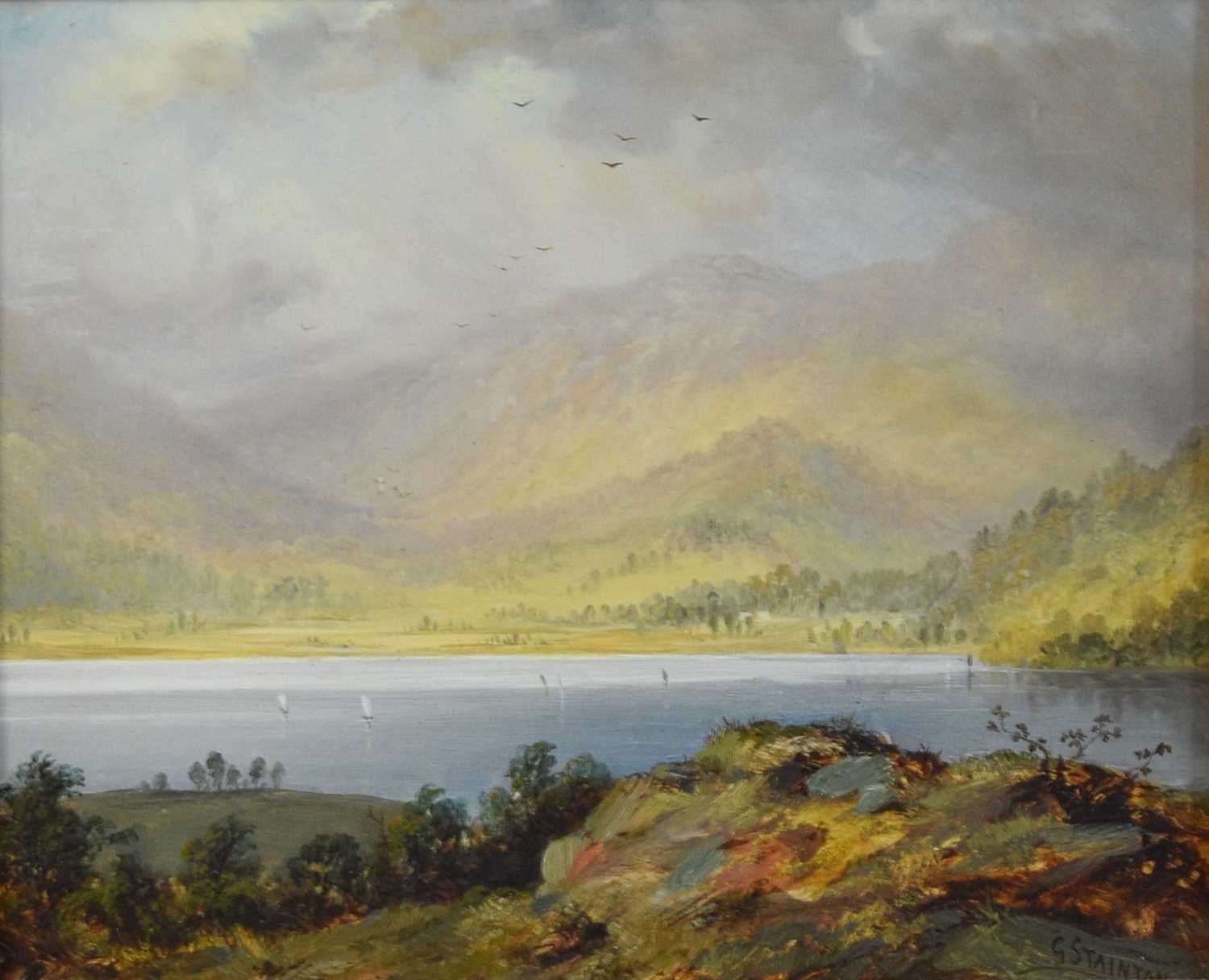 George Stainton | A Pair of Lake District Landscapes (1866) | MutualArt