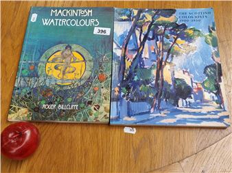 Two books of an Scottish art historical nature including "Ma - The Scottish Colourists