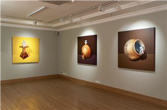 Anjaneyulu G: Past Forward - Art Alive Gallery, Delhi