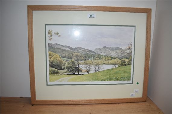 Local Interest - After Michael Revers (b.1947, American), coloured prints, Two illustrations - Michael Revers