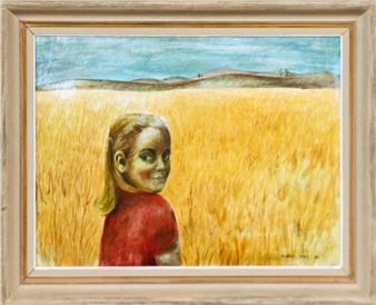 (PORTRAIT OF A GIRL) 1960, - Ronald Kirk