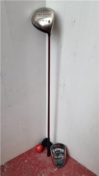 A titanium Callaway Big Bertha Driver SH ° angle golf cl - Bertha Driver