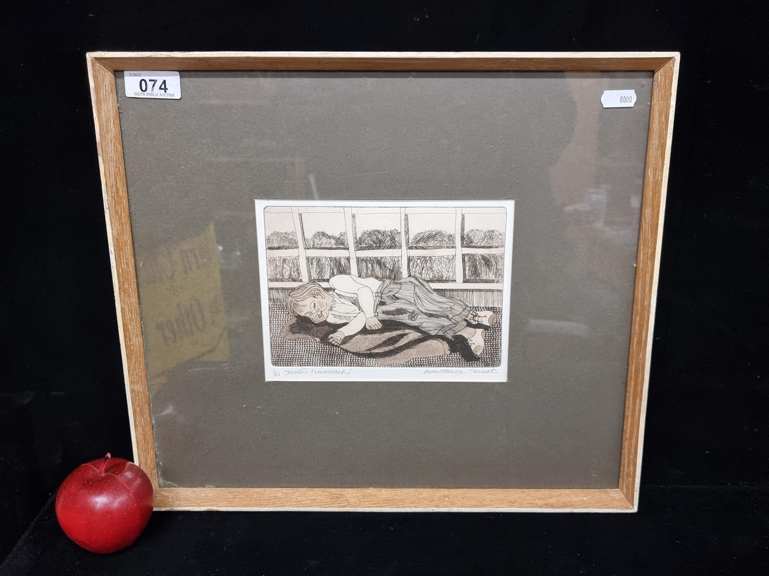 Constance Short | A rare limited edition etching titled Gasún Tuirsea ...