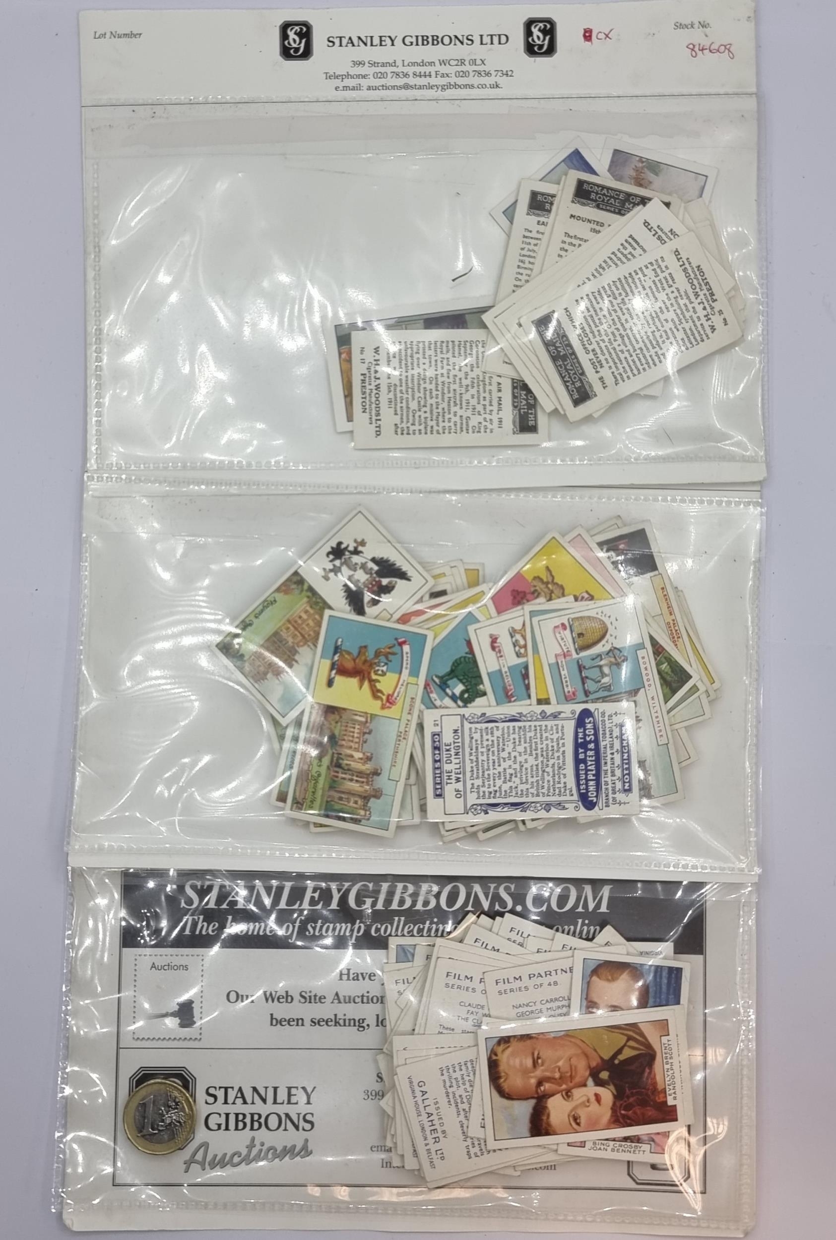John Player | Three packets of Stanley Gibbons Ltd cigarette cards ...
