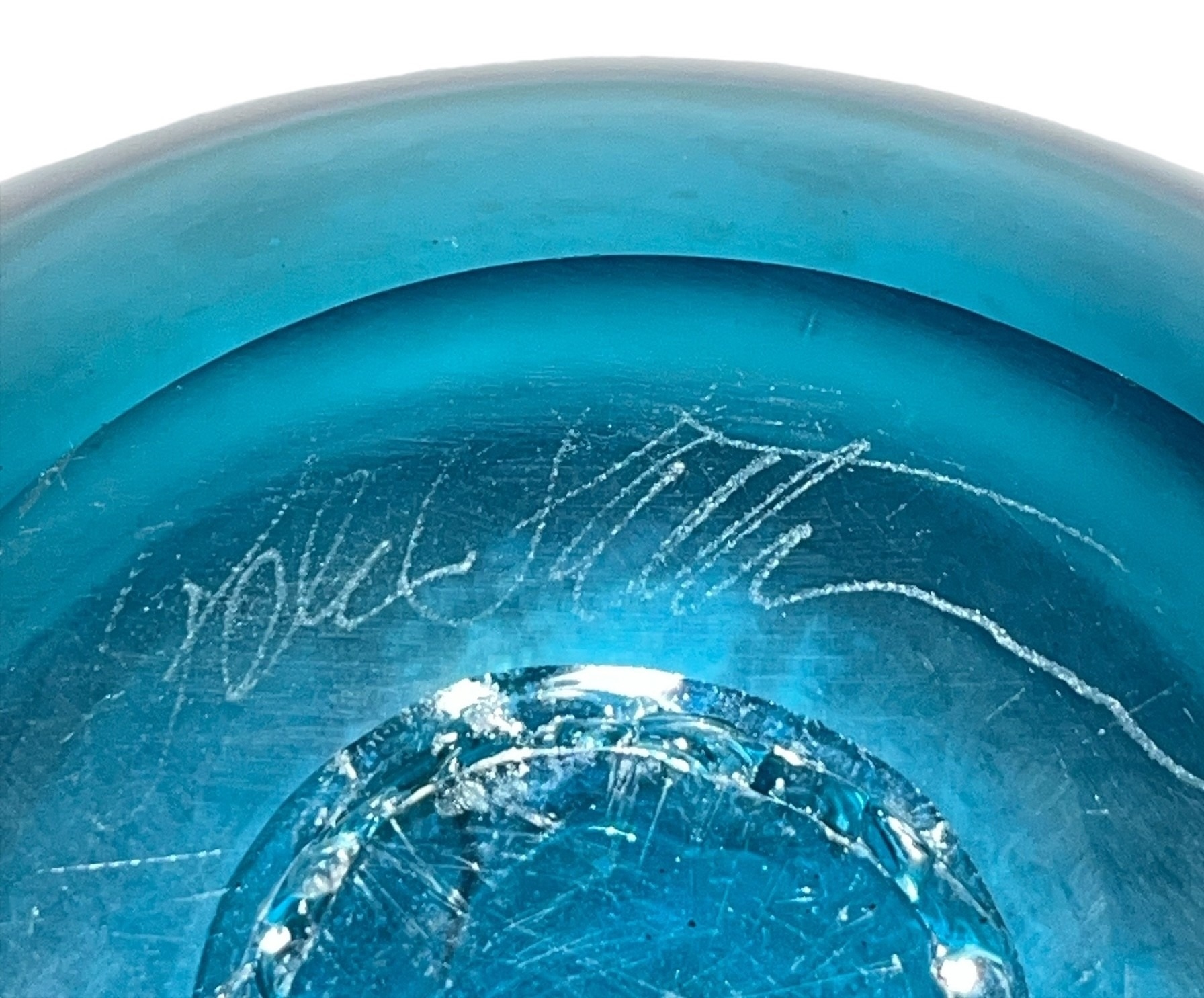 Peter Patterson | PETER PATTERSON Post Modern Blown Glass Vase | MutualArt