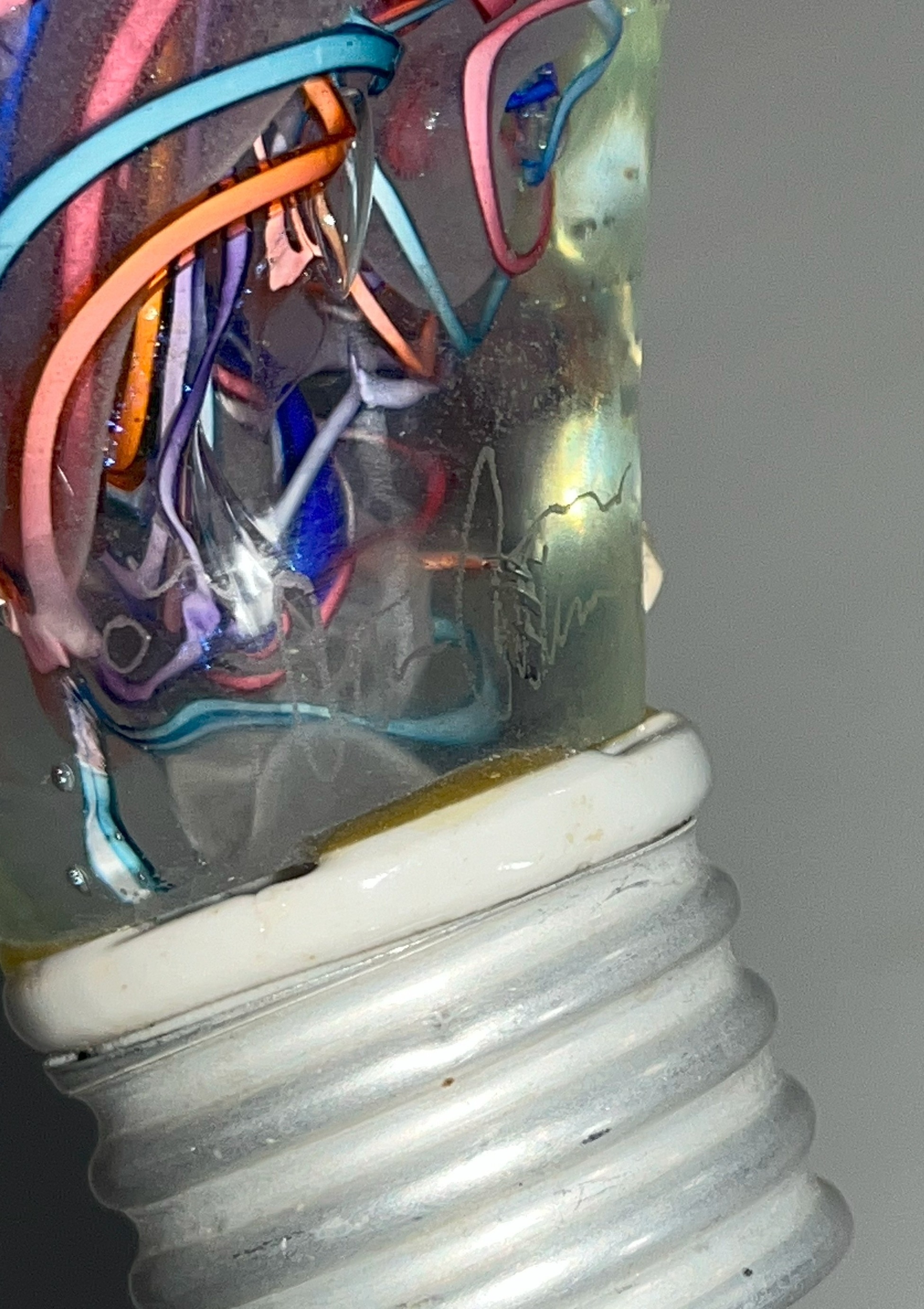 Peter Patterson | PETER PATTERSON Post Modern Blown Glass Light Bulb ...
