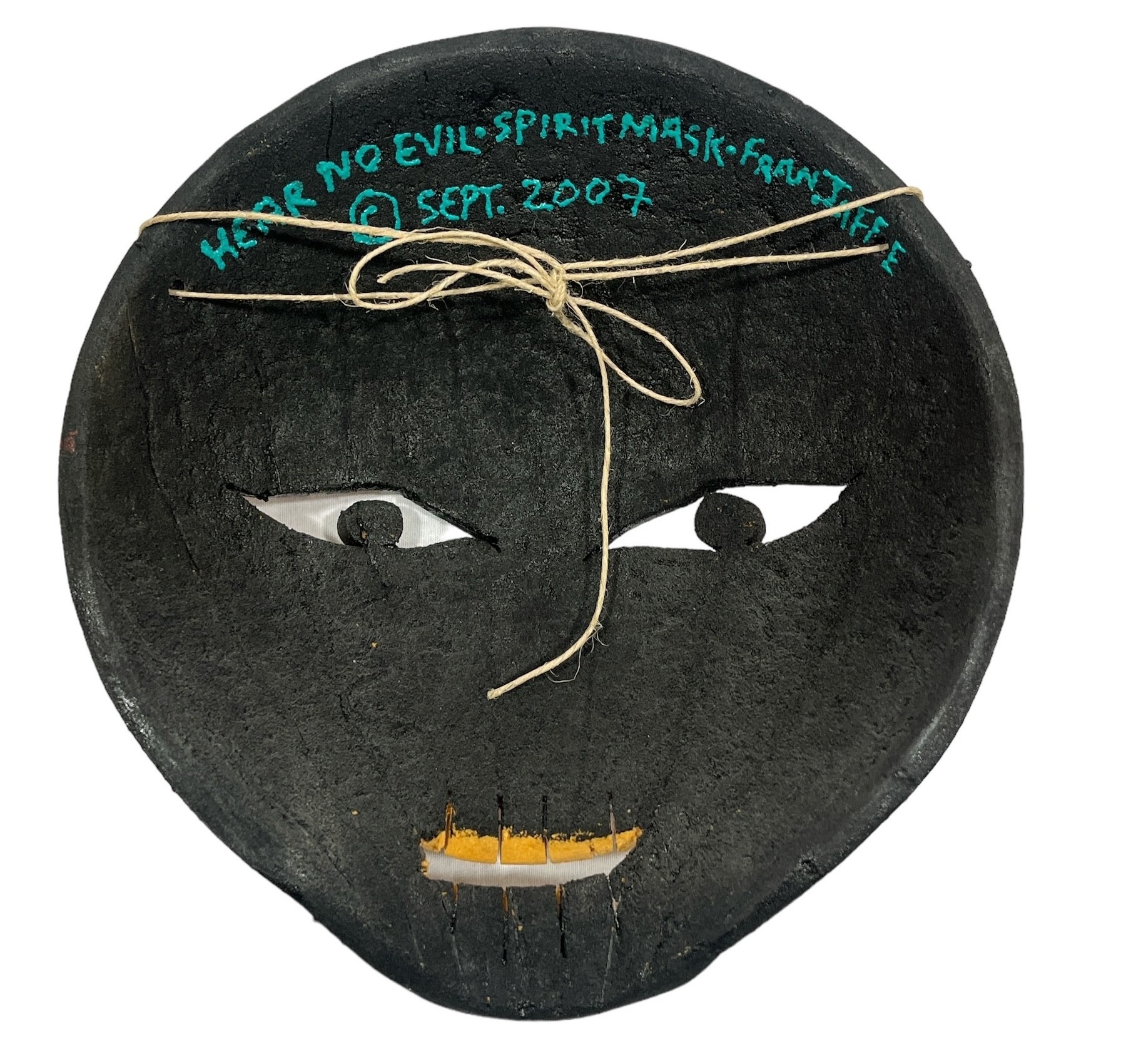 Artwork by Fran Jaffe, Three FRAN JAFFE Three Wise Tribal Masks