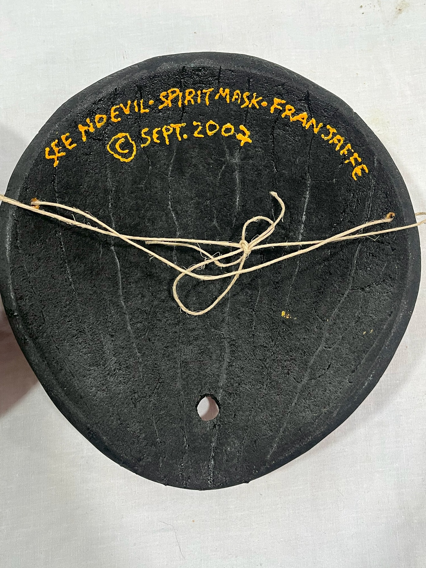 Artwork by Fran Jaffe, Three FRAN JAFFE Three Wise Tribal Masks