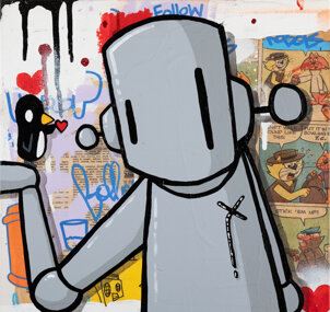 It's Just What Friends Do , 2022 by Chris RWK, 2022