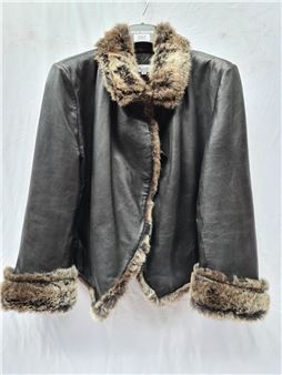 New, never worn with original tags for  Kate Cooper  bomber style jacket with faux fur lining - Kate Cooper