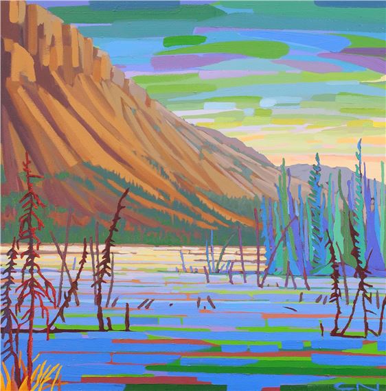 CHOOTLA LK. OUTFLOW, YUKON; 2009 - Chrissy Nickerson