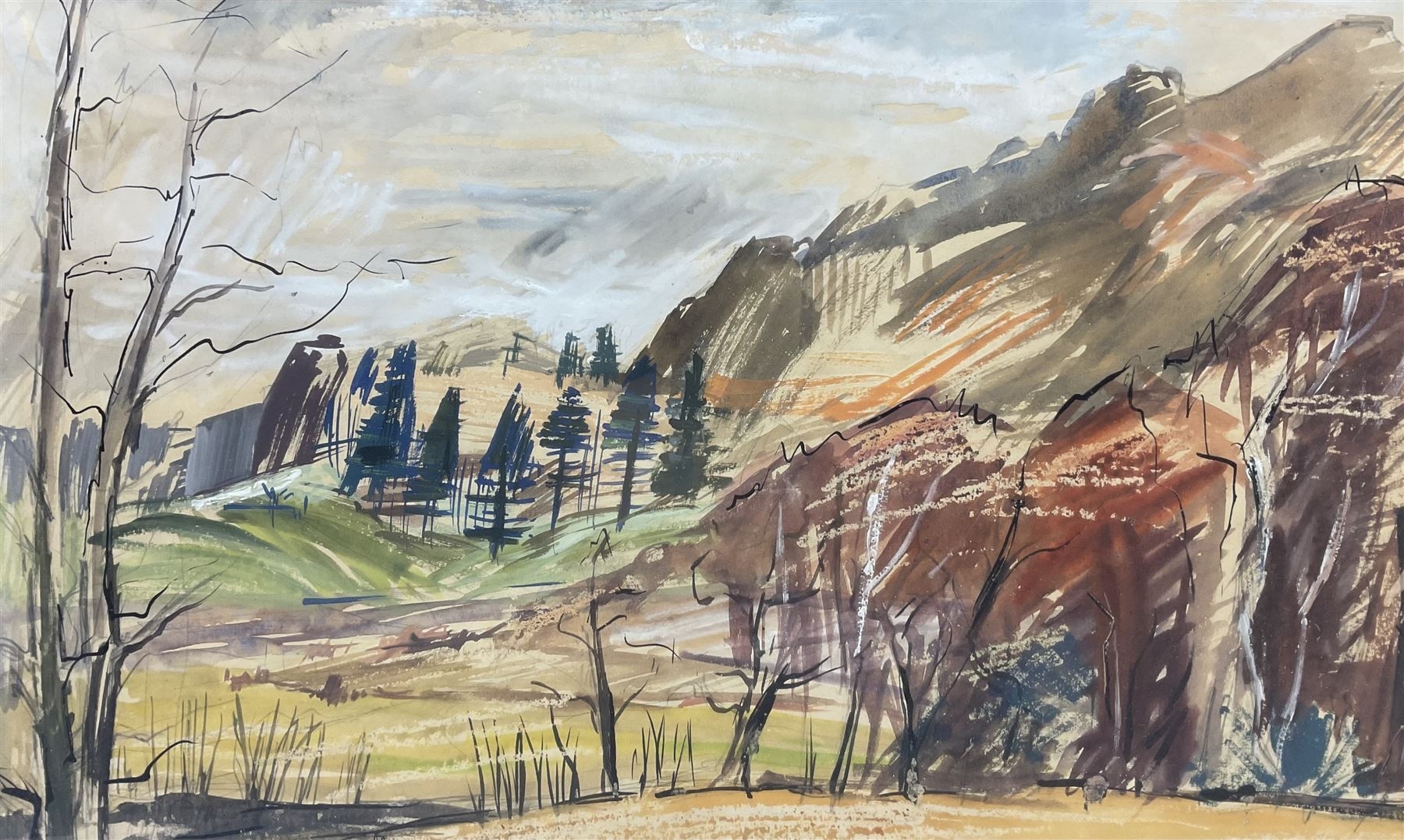 Marjorie Arnfield | 'March Landscape' | MutualArt