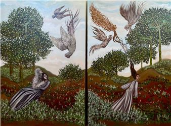 ONLINE: Randa Maddah: Hanging Gardens - Tabari Artspace