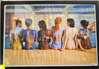 Pink Floyd, framed Classic Pink Floyd “Back” Catalogue .

This classic picture commissioned by EMI in - Tony May