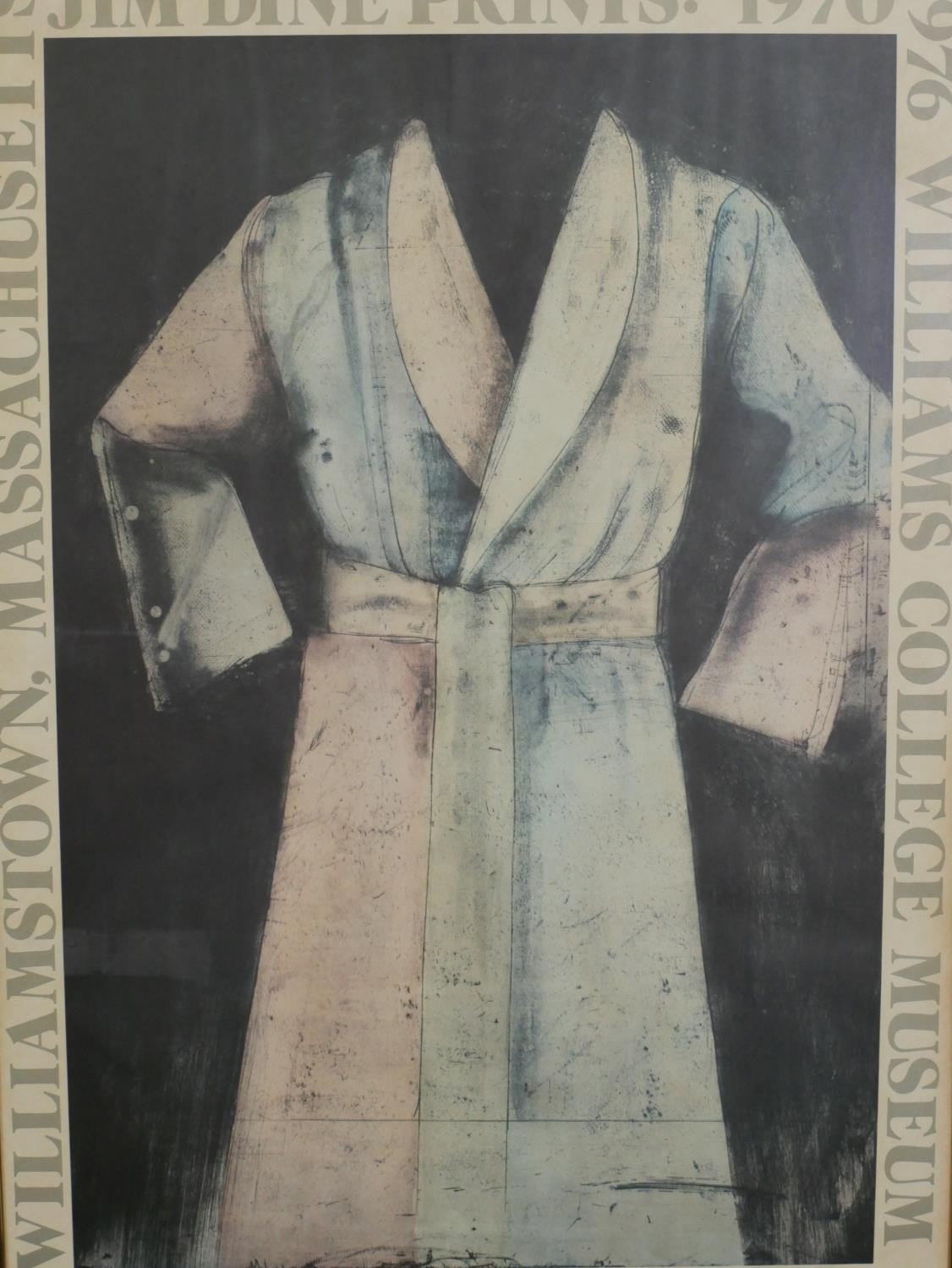 Jim Dine | A 1970's Jim Dine exhibition poster (1970) | MutualArt