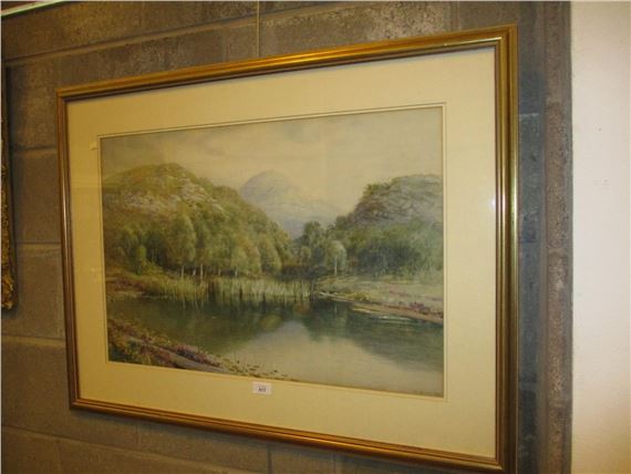 Walter Severn, (1830-1904), Watercolour, Roshven, 48x71cm by Walter Severn