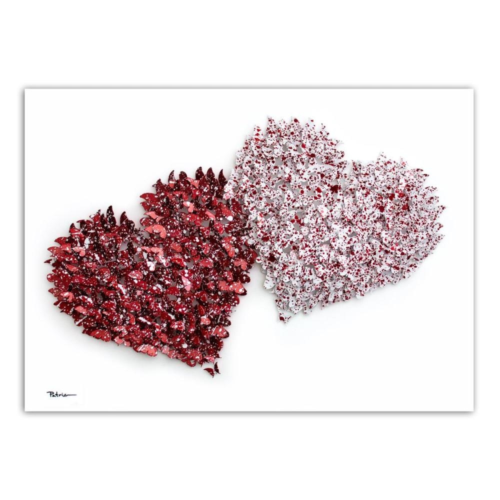 Artwork by Patricia Govezensky, Title: Synergy, Made of Original 3D Metal Art on Wood