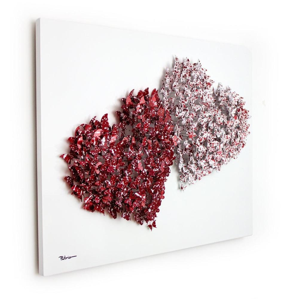 Artwork by Patricia Govezensky, Title: Synergy, Made of Original 3D Metal Art on Wood