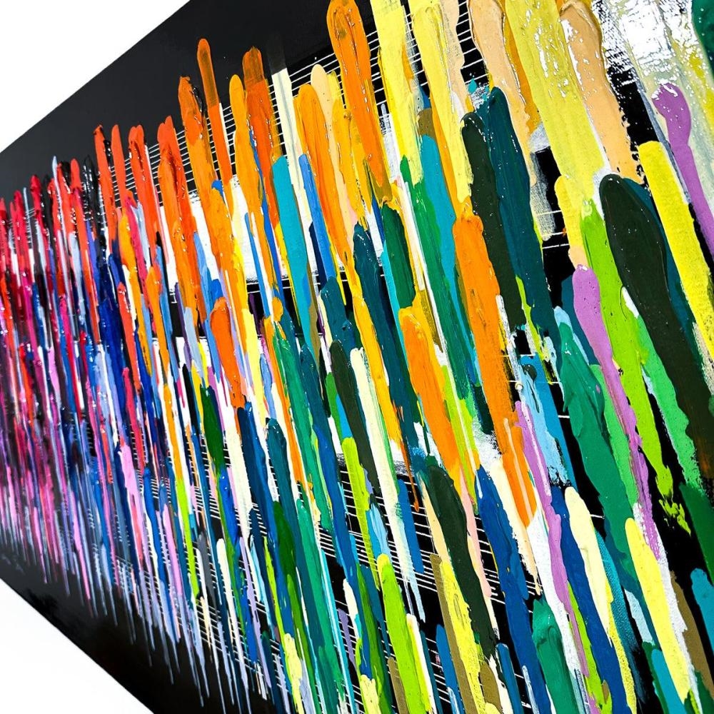 Calman Shemi | Calman Shemi- Original Acrylic on Canvas - Lacquer ...