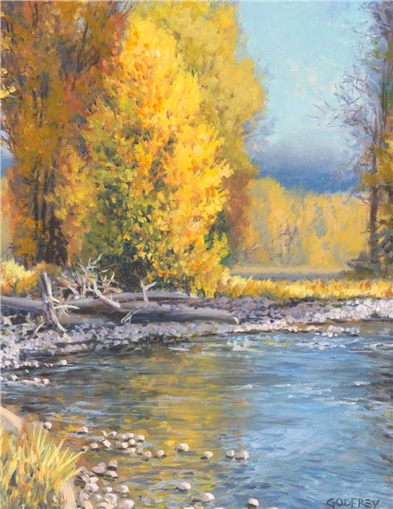 Cottonwoods by Michael Godfrey