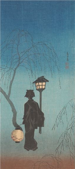 Spring Evening by Takahashi Shtei, 1936