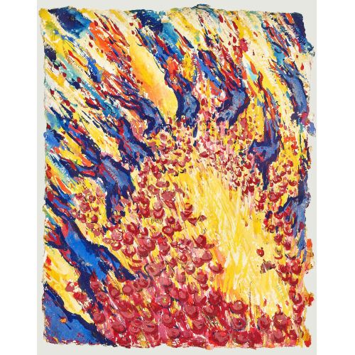 "Brennender Olivenbaum" by Christian Peltenburg-Brechneff, 1988