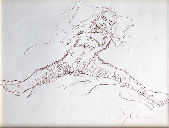 John Lennon - Bag one "Erotic 6" brochure by John Lennon, 1969