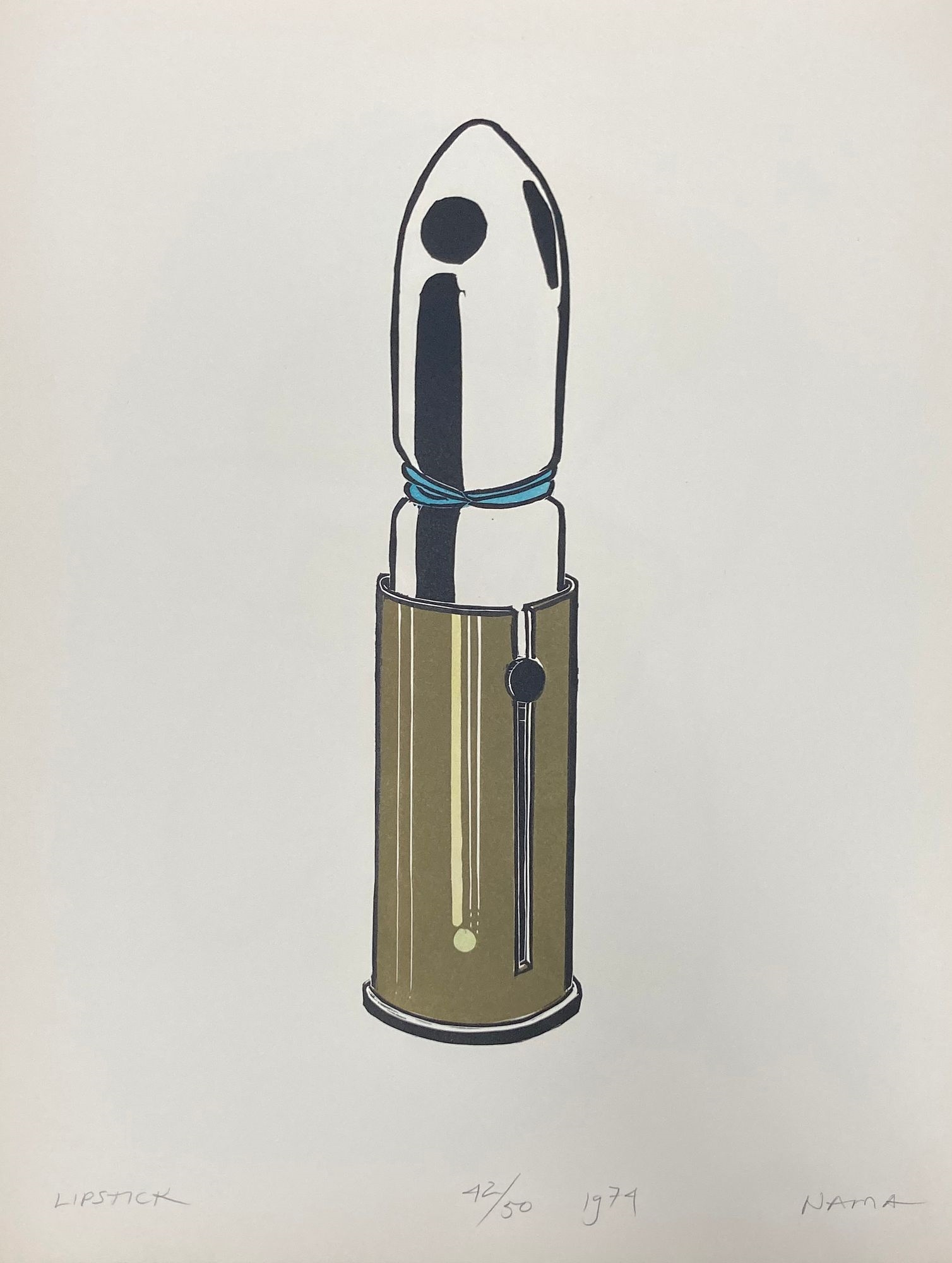 George Nama | George Nama - Lipstick (1974) | MutualArt