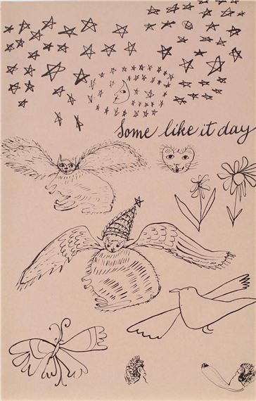 Andy Warhol | Andy Warhol - Some Like it Day (Circa 1954) | MutualArt