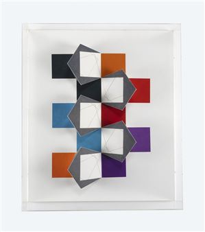 Benigna Chilla: Folded Print Constructions 1970s - Sapar Contemporary