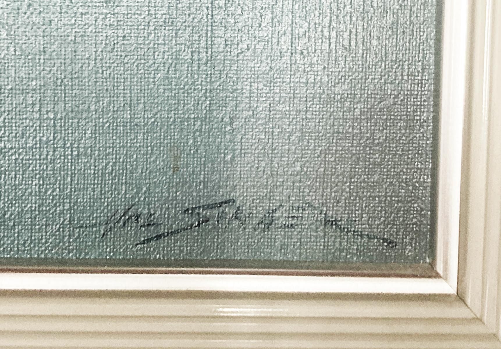 Artwork by Hal Singer, Hal Singer - Woman with Seagull, Made of oil on canvas