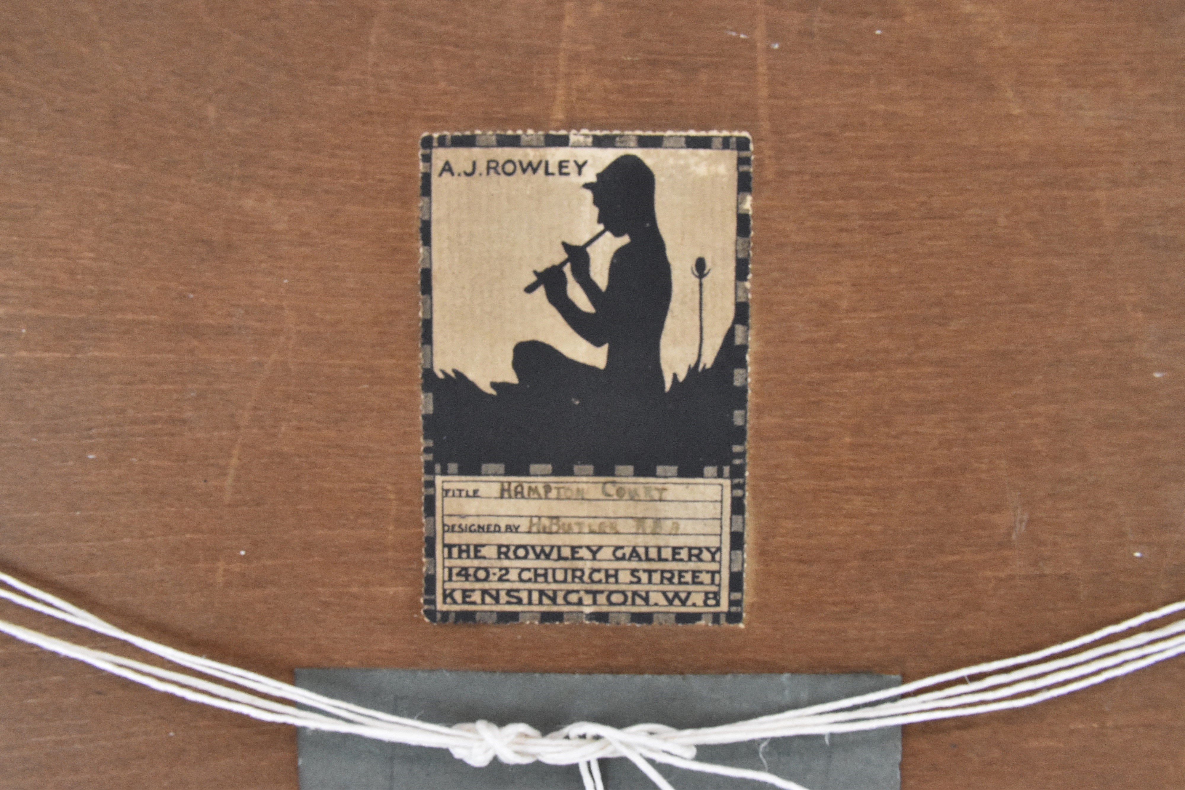 Rowley Gallery | with Rowley Gallery label verso (Early 20th Century ...