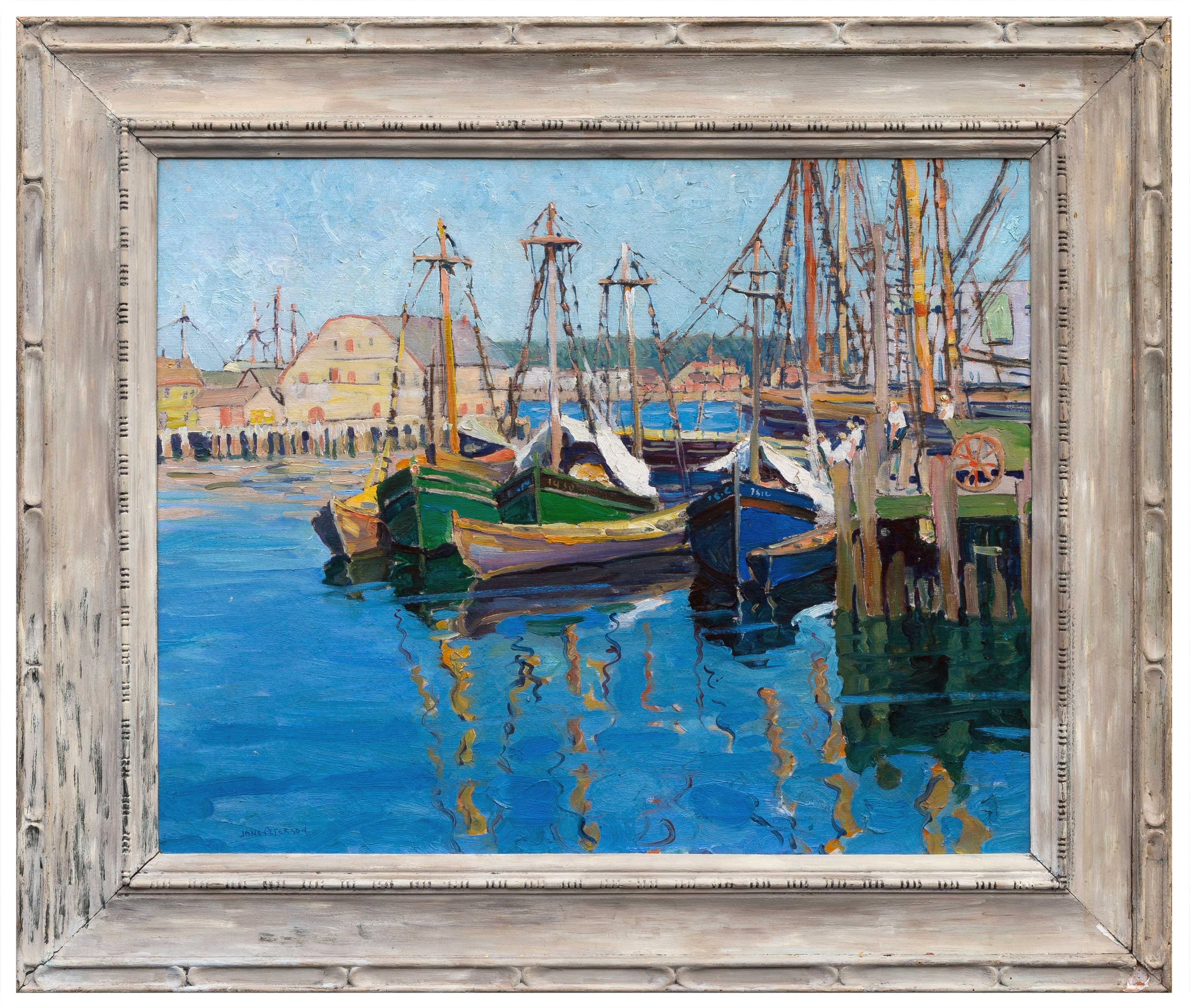 Jane Peterson | Gloucester Scene | MutualArt